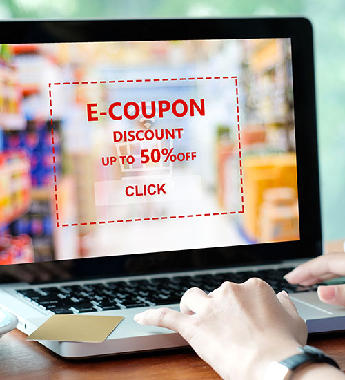 GESTION DES COUPONS DE REDUCTION